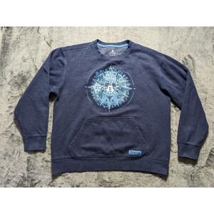 Disney Parks Long Sleeve Sweatshirt Women's Size Large Blue